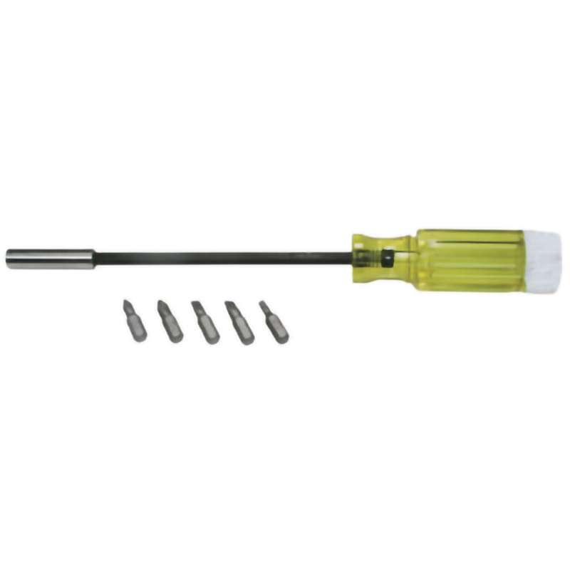 5-in-1 Magnetic Driver with Bits, 12"